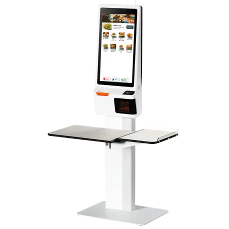 SUNMI K2 Kiosk system for wall mounting - Android 24' full HD - 80 mm receipt printer with max. print speed of 150 mm/sec. Integrated scanner for 2D barcodes
