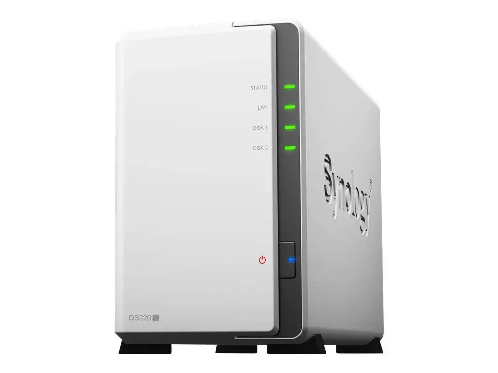 SYNOLOGY Disk Station DS223J NAS server 2x Baies SATA 2.5' / 3.5' RAID RAID 0, 1, JBOD USB-RJ45 10/100