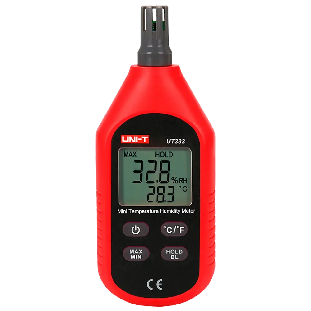 Uni-Trend - Mini compteur de température et d'humidité - Écran LCD rétroéclairé -