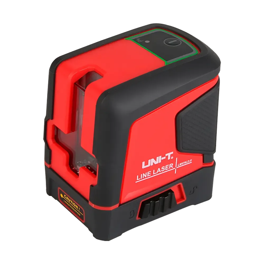 Uni-Trend - Niveau laser - Portée jusqu'à 10m - Laser diode vert - Mode autonivelant et mode manuel