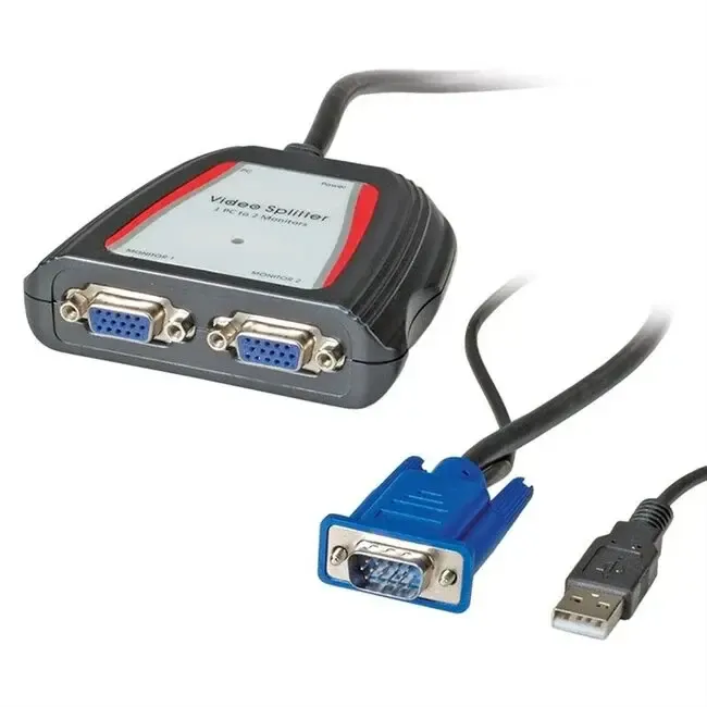 VALUE 14.99.3528 VGA Splitter, 2x Sorties