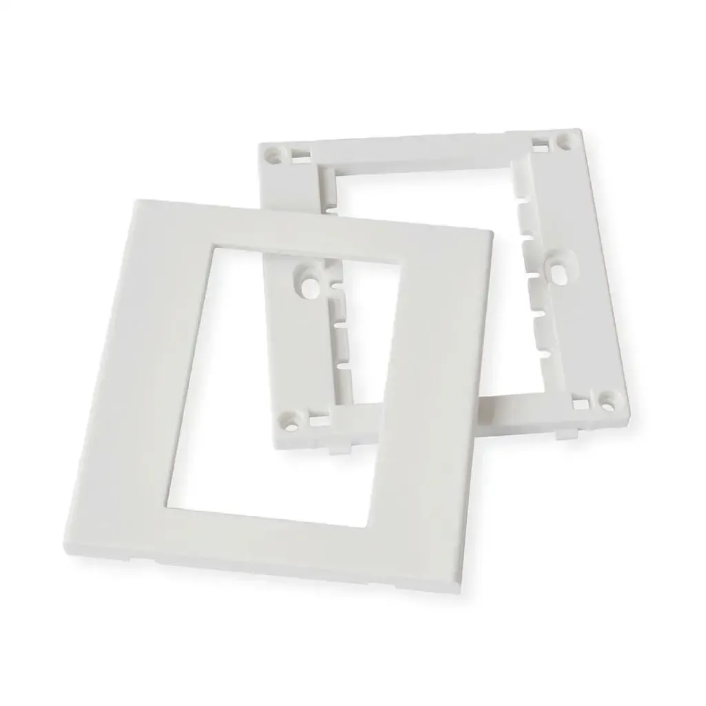 VALUE A/V Faceplate, 86x86mm, white