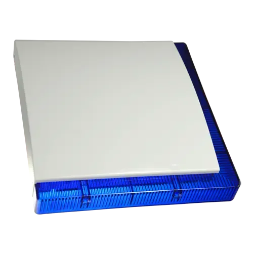 VEGA-PLUS Sirène cablée pour extérieur grade 3 - 112 dBA - LEDs de signalisation Lumière bleue - Batterie de secours incluse