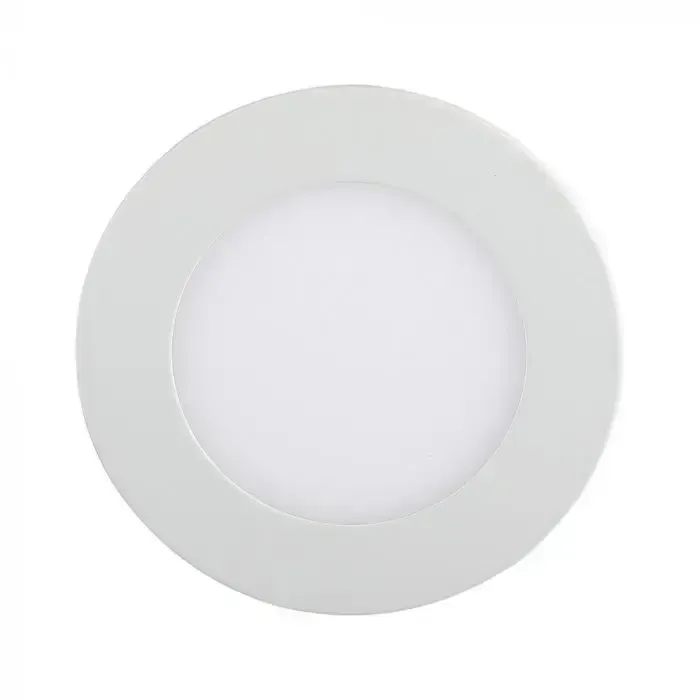 VT-1207 12W LED PANEL 4000K Rond Pack 20Pcs