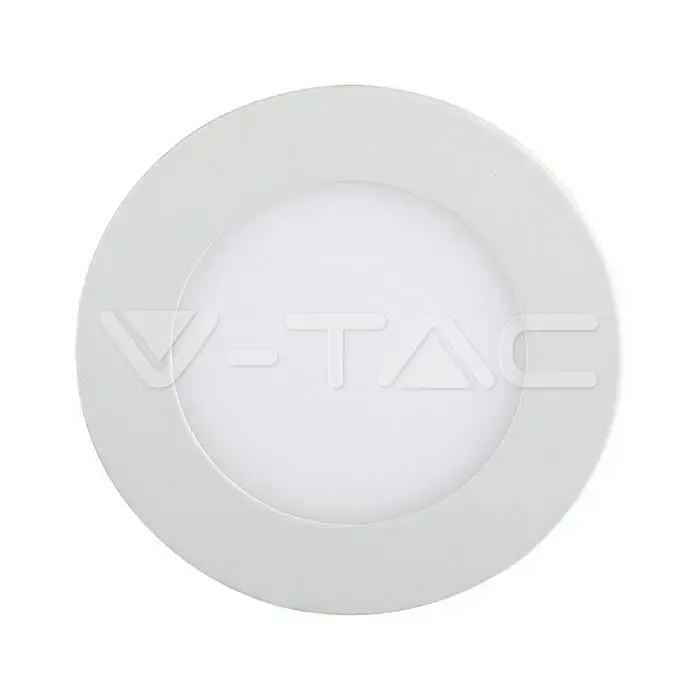 VT-307 3W LED PANEL 6400K Rond Pack 50Pcs