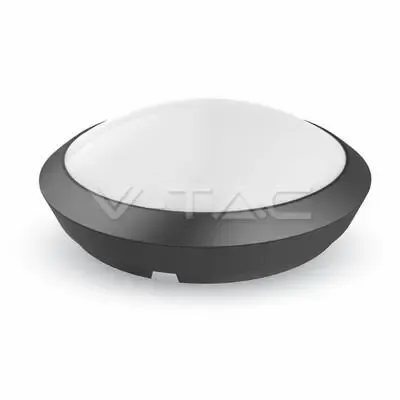 VT-8008 12W FULL Rond IP65 MICROWAVE SENSOR S 4500K BLACK BODY