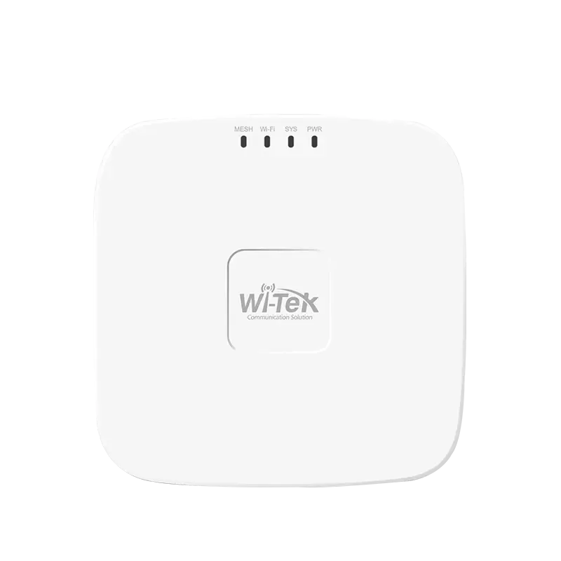 Wi-Tek WI-AP717MP Point d'accès MESH 1200 Mbps pour montage au plafond. 3 ports PoE Gigabit Ethernet. 300 Mbps à 2,4 GHz + 867 Mbps à 5 GHz.