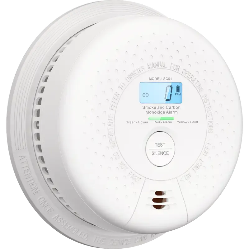 X-Sense CD01 - Détecteur autonome de monoxyde de carbone Alarme 85 dB à 3m Durée de vie de la batterie 10 ans