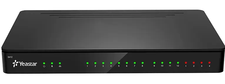 Yeastar S412 IPBX S-Series Vide Sans Module