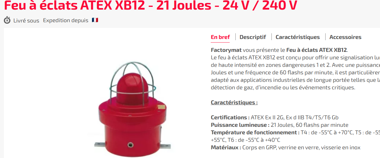 premier produit ajoute