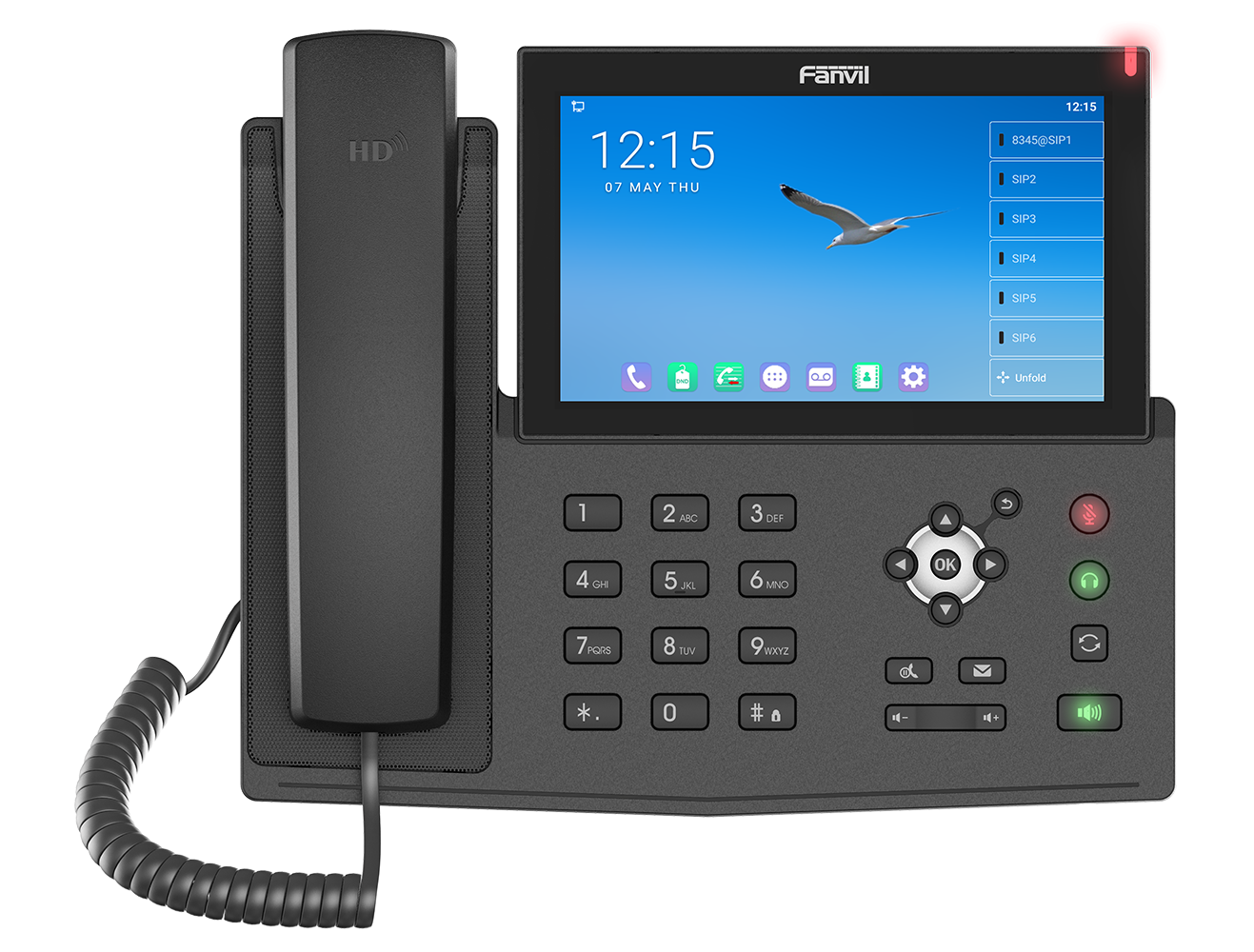 Téléphone IP Android Fanvil X7A WiFi Bluetooth écran tactile 7"