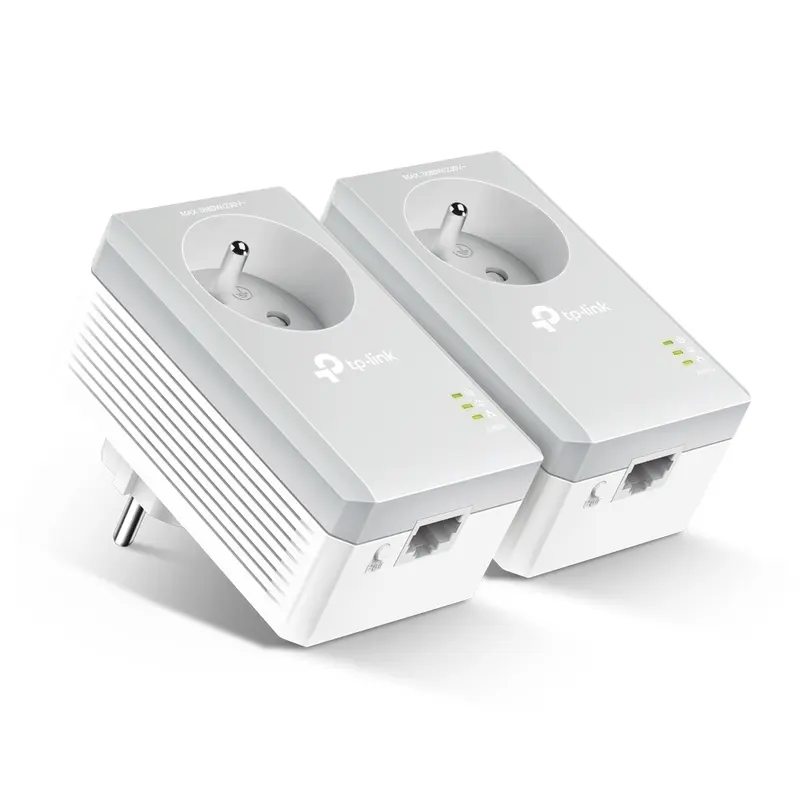 TL-PA4015PKIT – Kit de 2 CPL AV 600 Mbps avec prise intégrée