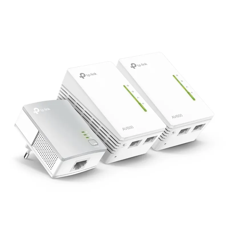 TL-WPA4220-TKIT – Kit de 3 CPL AV600 WiFi N 300 Mbps