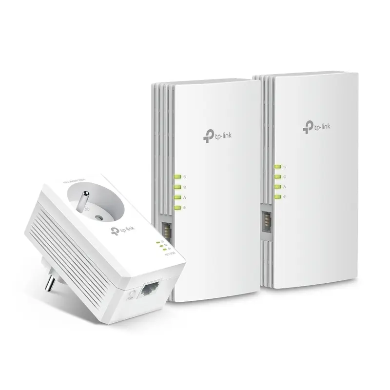 TL-WPA7818-TKIT – Kit de 3 CPL AV1000 WiFi 6 AX1500