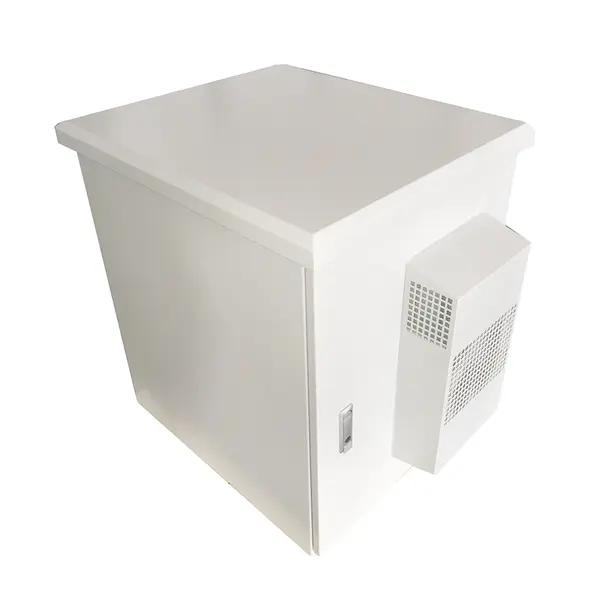 TS-EXT-10U19P: Armoire en tôle galvanisée, climatisée