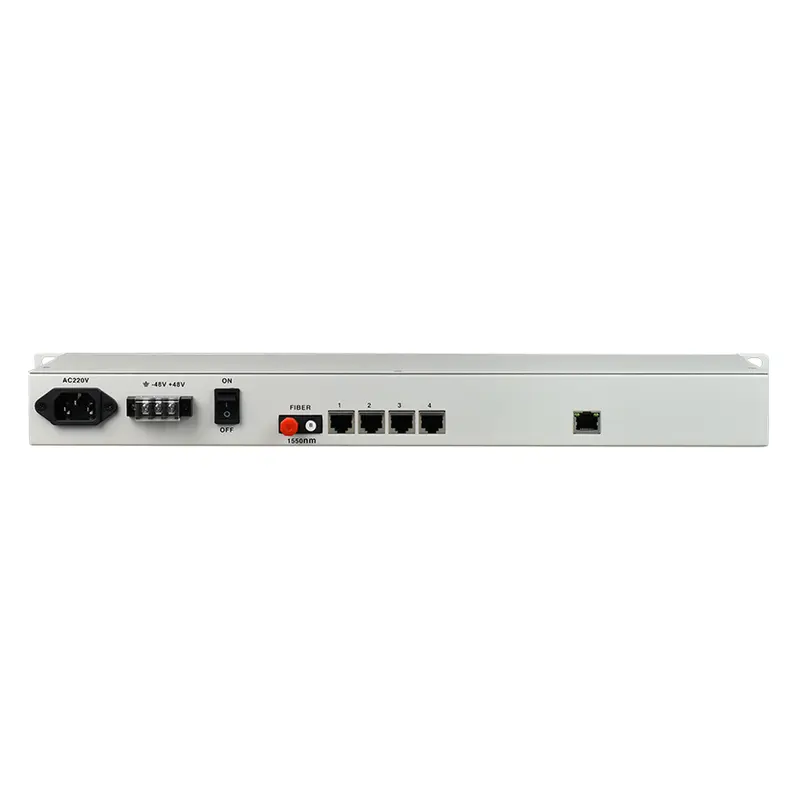 TSM-120NET   4E1+4FE  -to-  fiber (SFP port) SM40km, 80km …