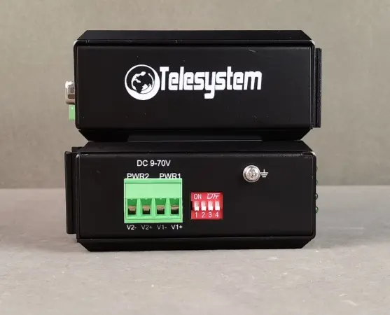 TS‐RS232DR‐ETH Industrial din-railed single channel serial server thumbnail 2