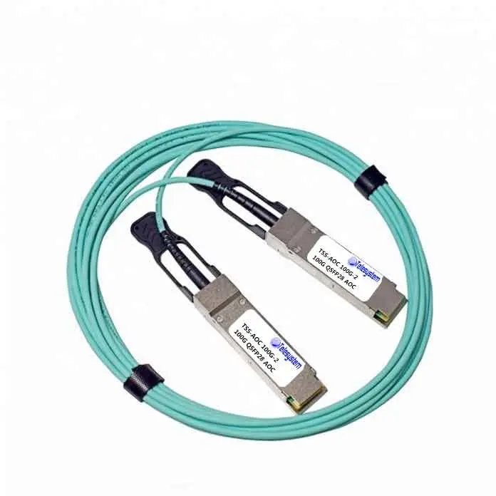 TSS-AOC 100G-2  100giga QSFP28+  AOC optical cable