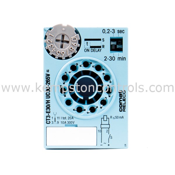Releco Base temporisée CT3-A30M