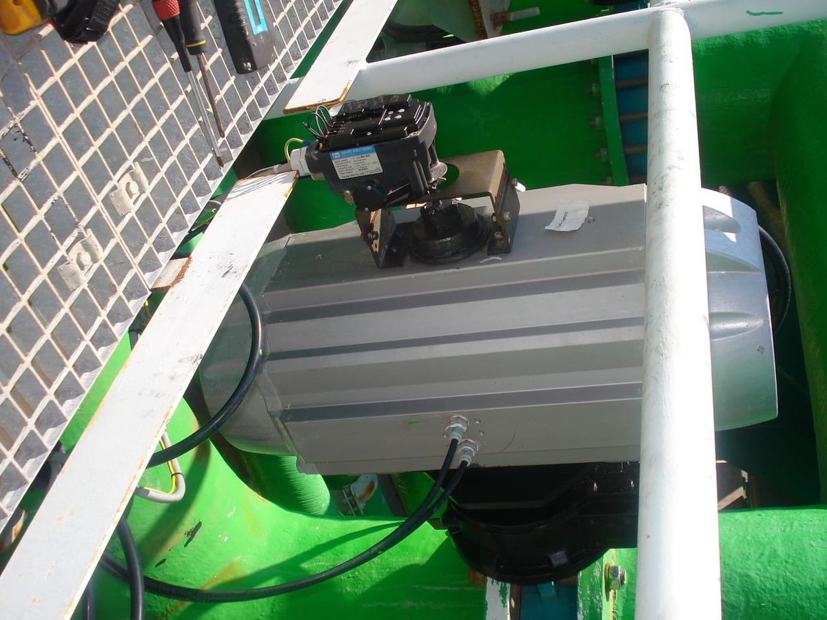Pilotage précis d'une vanne de régulation process
